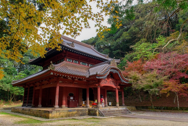 ▲已有300多年歷史的多久聖廟，祭祀著學問之神「孔子」，能庇佑考生金榜題名。　圖：元氣佐賀／提供