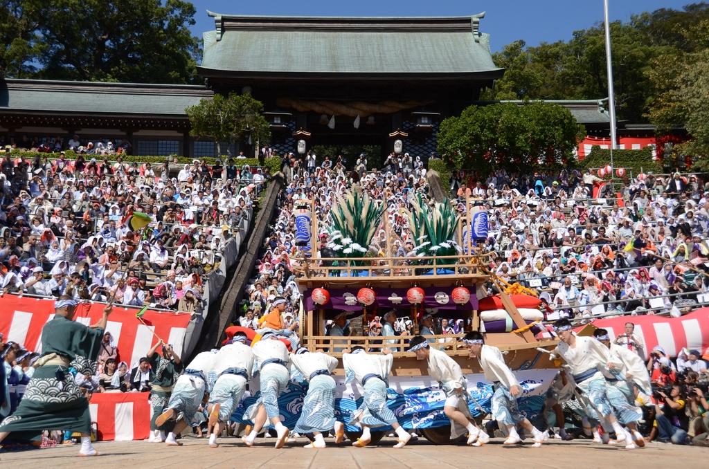 長崎宮日節是長崎最盛大的祭典01    圖片提供：長崎縣觀光連盟