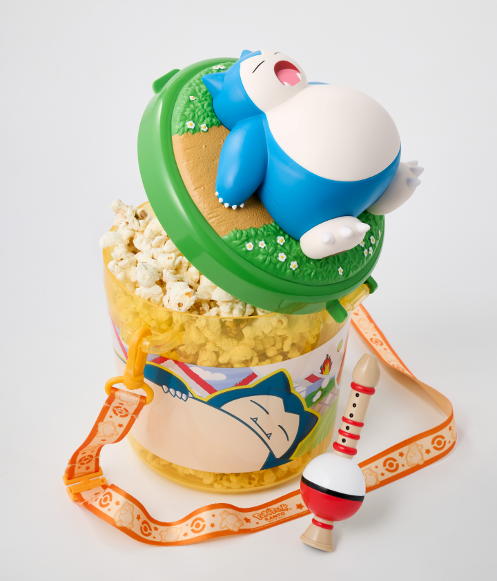  ▲卡比獸爆米花桶。　©Pokémon. ©Nintendo/Creatures Inc./GAME FREAK inc. TM, ®, and character names are trademarks of Nintendo.