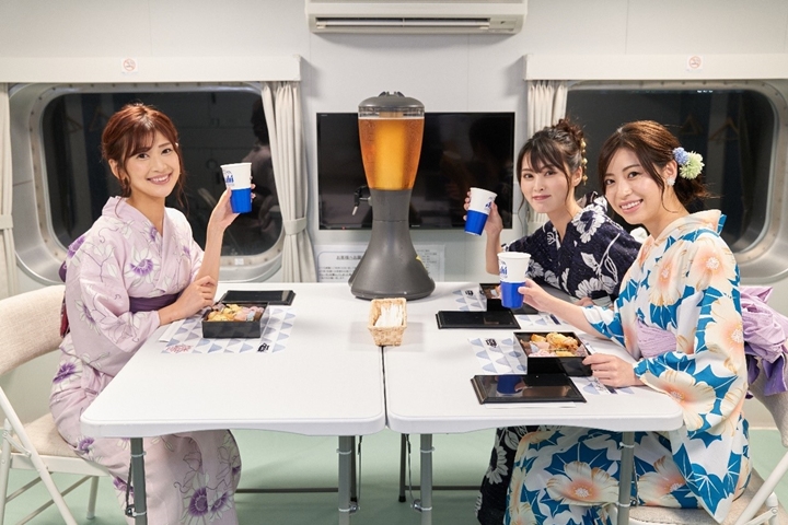 ▲乘船途中能大啖使用東京新鮮食材入菜的美食、欣賞音樂表演，活動相當豐富。　圖：東海汽船／來源