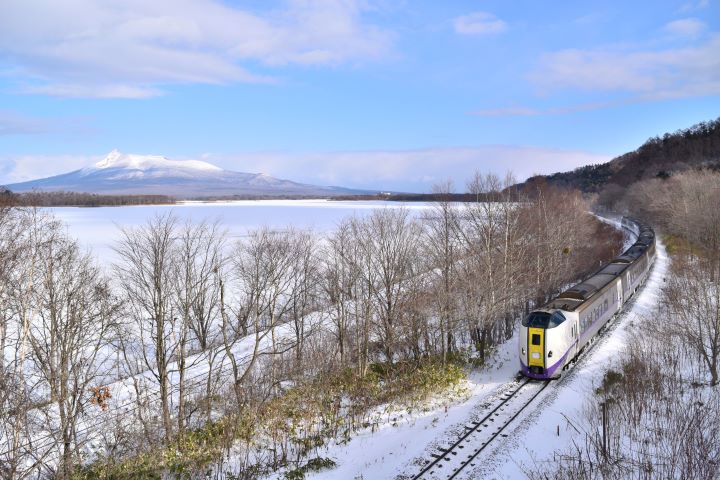 ▲鐵路之旅無須擔心雪地駕車風險，安心遊玩。  圖：JR北海道提供